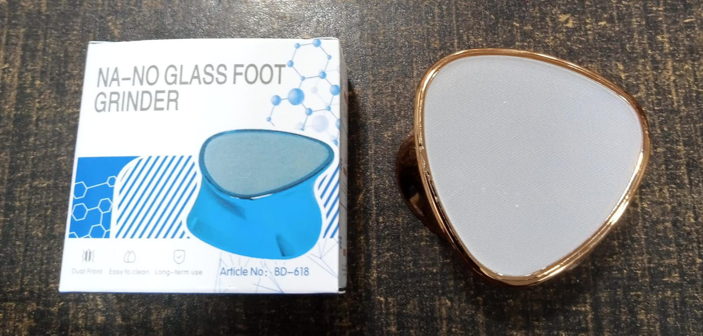 Crystal Glass Pedicure Rasp | Foot File Grinder | Callus Remover | Portable Mini Beauty Epilator