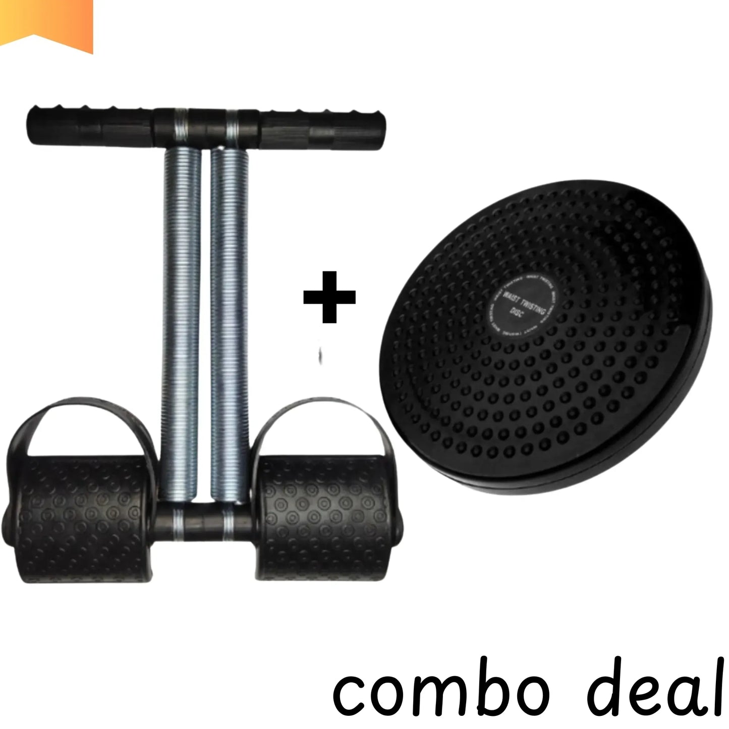 Twister Exercise Machine & Tummy Trimmer | Home Gym Fitness Equipment Set (Double Spring)