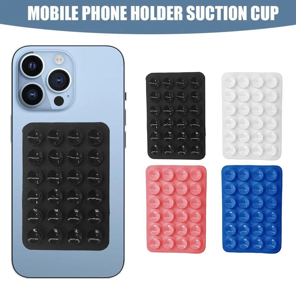 Mobile Bubble Grip Silicone Suction Both Side Bubble Grip Cup Phone Strong Grip Holder Hands Free