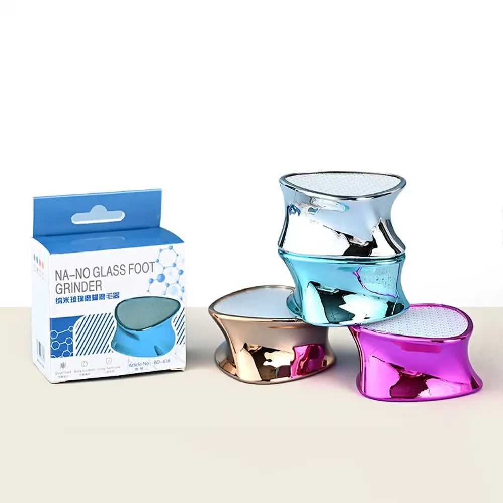 Crystal Glass Pedicure Rasp | Foot File Grinder | Callus Remover | Portable Mini Beauty Epilator